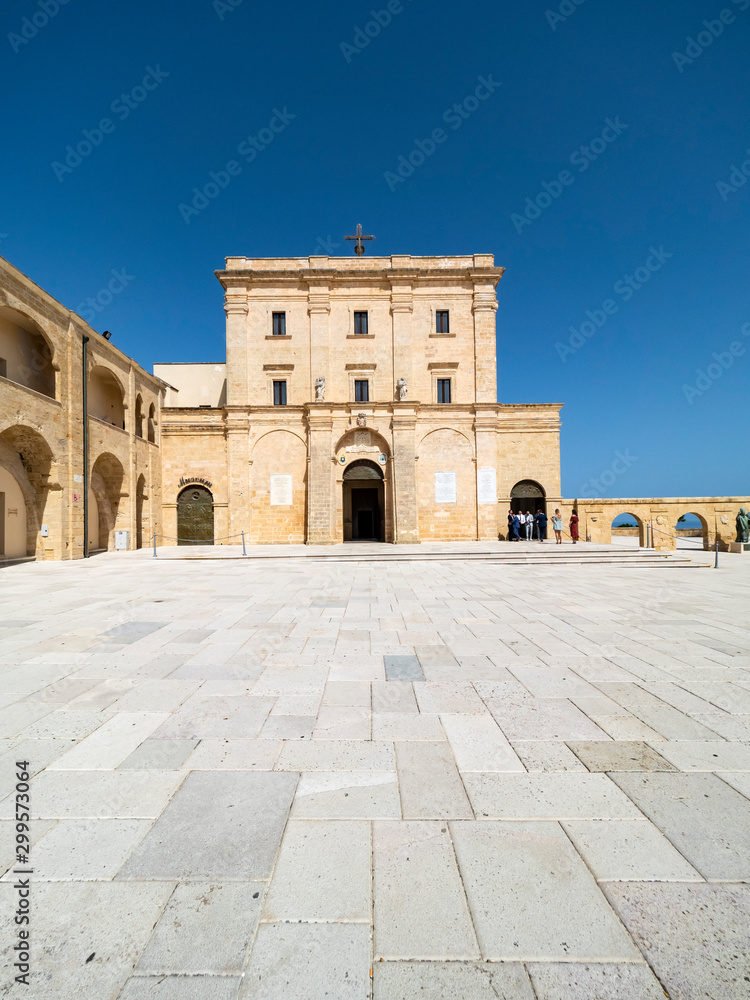 Wallfahrtskirche San Maria de Finibus Terrae, Santa Maria di Leuca, Provinz Lecce, Salentische Halbinsel, Apulien, Italien