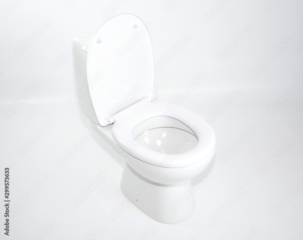 toilet bowl isolated on a white background toilet bowl isolated on a white background