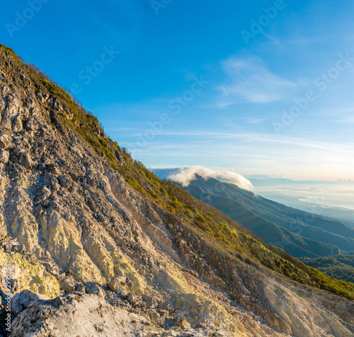Sunrise in the mountains at Mt. Apo