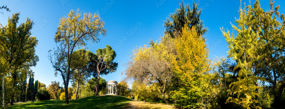 El Capricho Park in Alameda de Osuna, Madrid, Spain