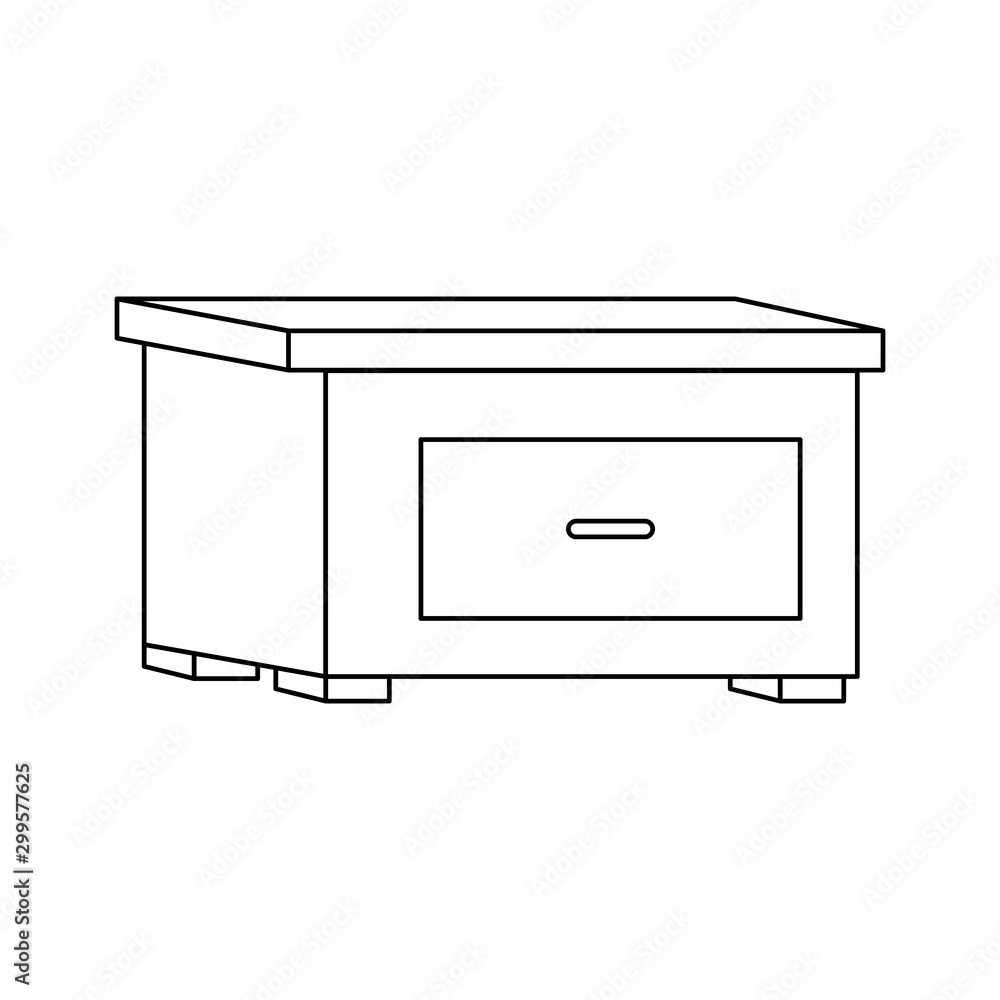 nightstand with drawer icon nightstand with drawer icon