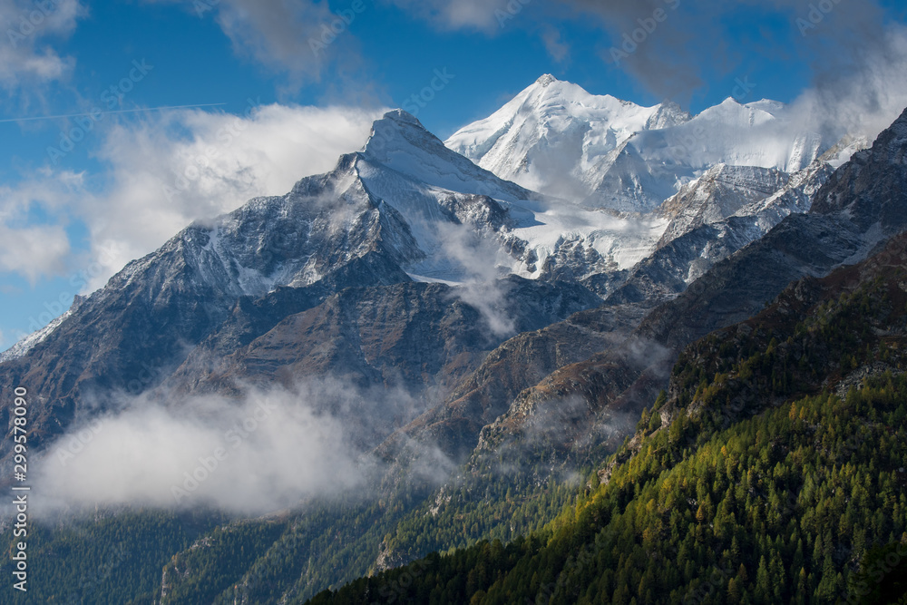 Mount Weisshorn in Valais Mount Weisshorn in Valais
