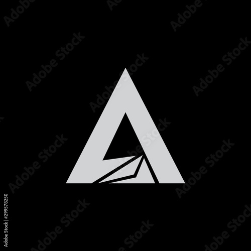 Free Download Letter A creative concept logo icon. Simple design logo illustration. - GFXLoad