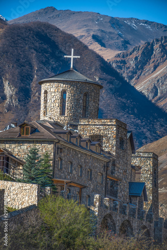 Fiagdon Monastery in North Ossetia. photo