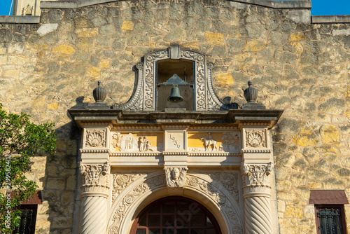 Foto The Alamo Mission gift shop in downtown San Antonio, Texas, USA