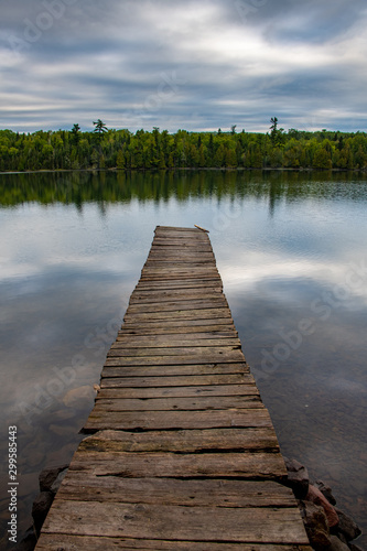 Lake in the Minnisota Woods