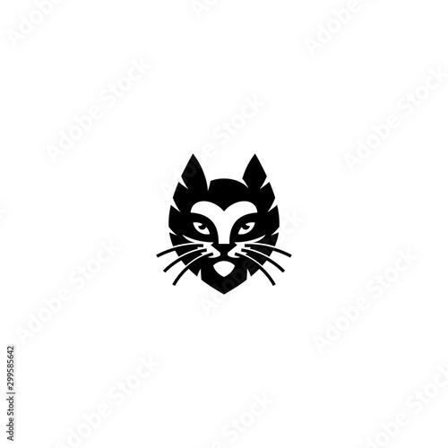 cat logo designs vector template