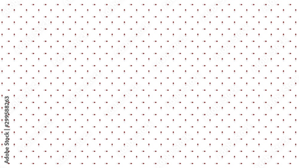 Red white capsule pills on white table. Top view. 3D illustration. Geometric wallpaper Red white capsule pills on white table. Top view. 3D illustration. Geometric wallpaper