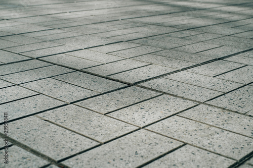 patterns on a tile floor or walkway photo