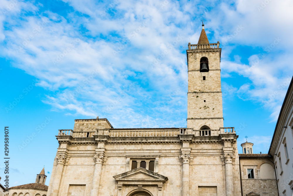 Cathedral of Saint Emygdius in Ascoli Piceno, Italy