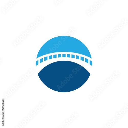 bridge Logo Template vector icon illustration design