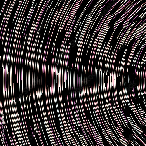 Colorful Universe Circular Distribution Computational Generative Art background illustration