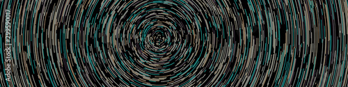 Colorful Universe Circular Distribution Computational Generative Art background illustration