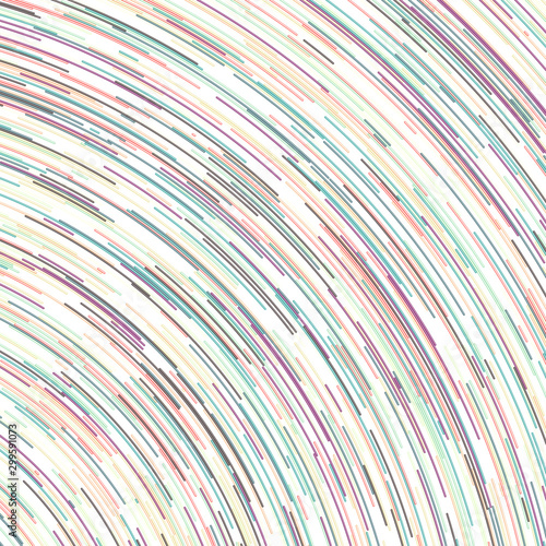 Colorful Universe Circular Distribution Computational Generative Art background illustration