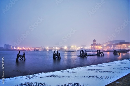 cardiff landmarks in wales uk photo