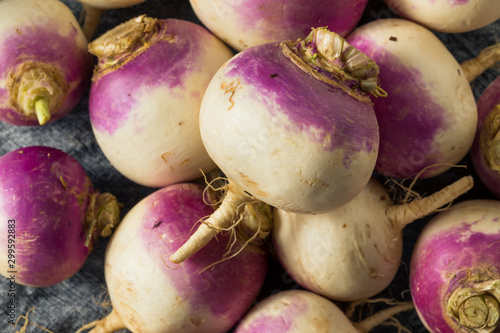 Raw Organic Purple Turnips