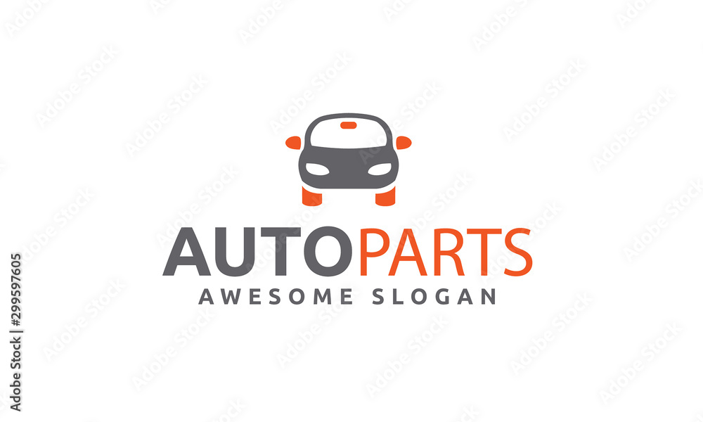 Obraz premium Auto Parts Logo Template