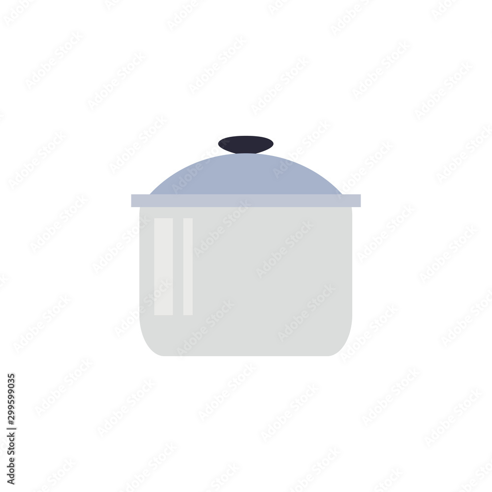 Kitchen pot icon vector design Kitchen pot icon vector design