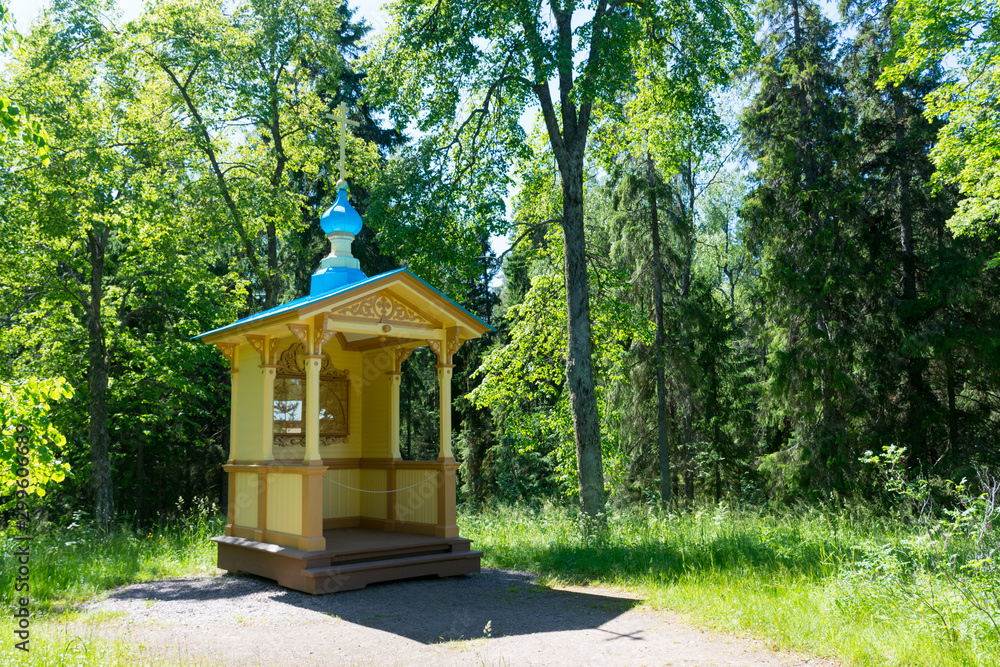 Chapel of prayer for the chalice on the island of Valaam Chapel of prayer for the chalice on the island of Valaam