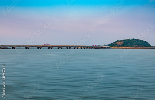 Ocean views around Jiuzhou Island in Zhuhai, Guangdong Province, China photo