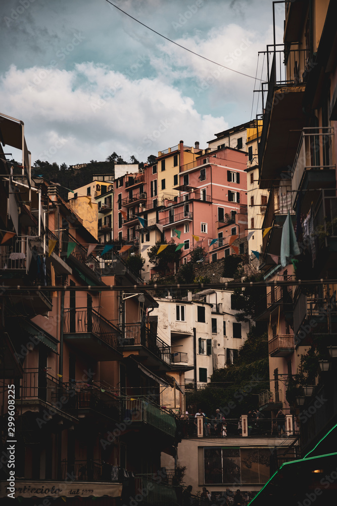 Stadt Stimmung in Cinque Terre
