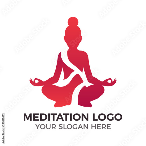 Meditation and Yoga Logo