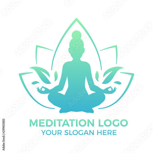 Meditation and Yoga Logo
