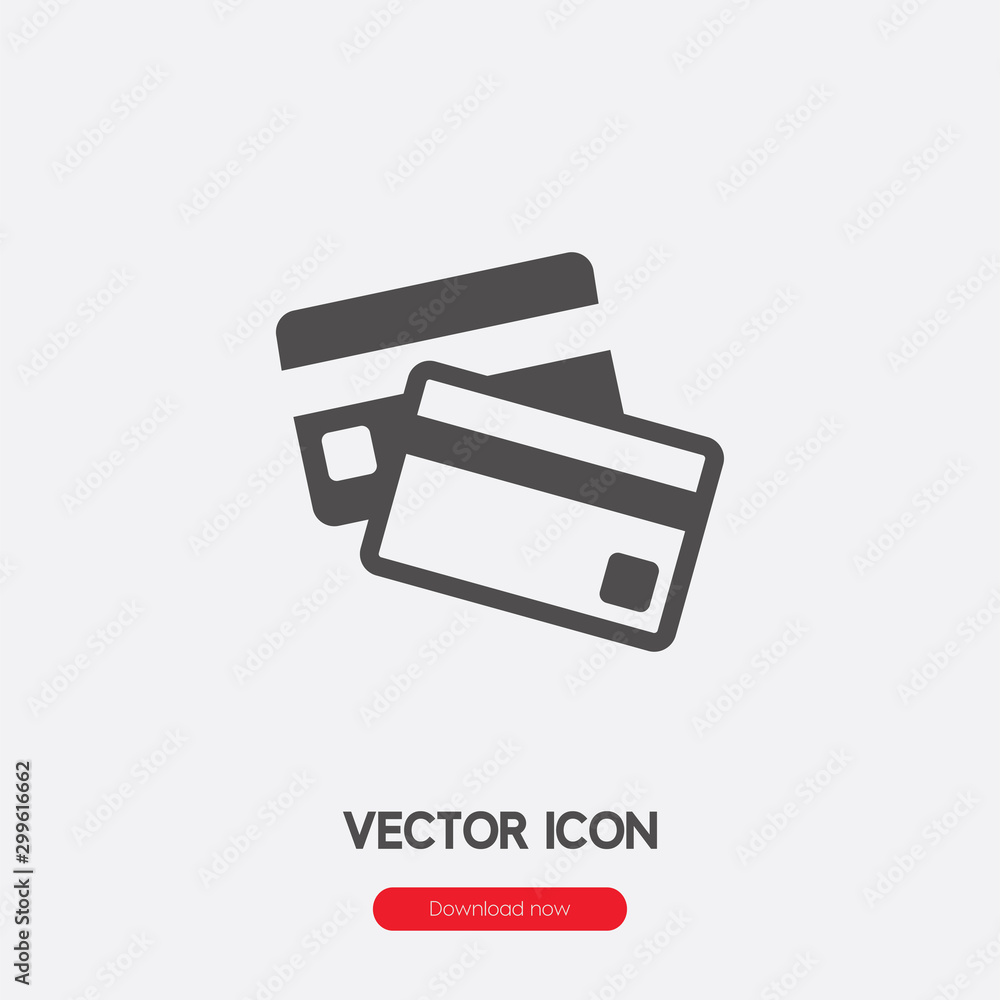 credit cards icon vector. Linear style sign for mobile concept and web design. credit cards symbol illustration. Pixel vector graphics - Vector. credit cards icon vector. Linear style sign for mobile concept and web design. credit cards symbol illustration. Pixel vector graphics - Vector.