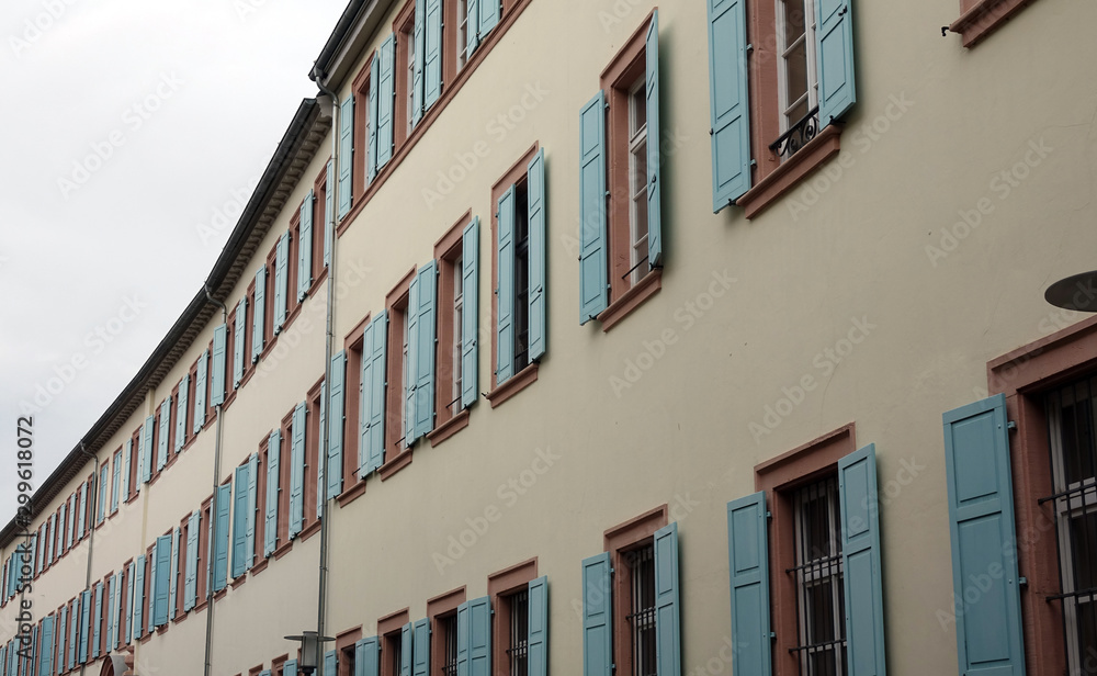 Hausfassaden in Speyer