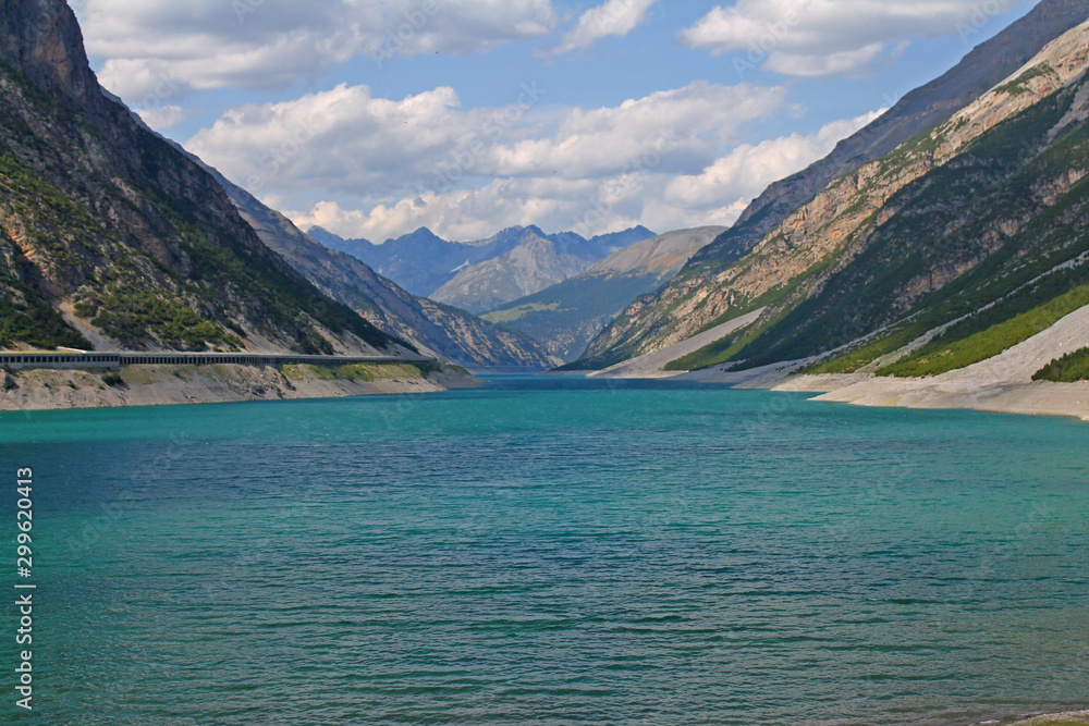 The Livigno lake