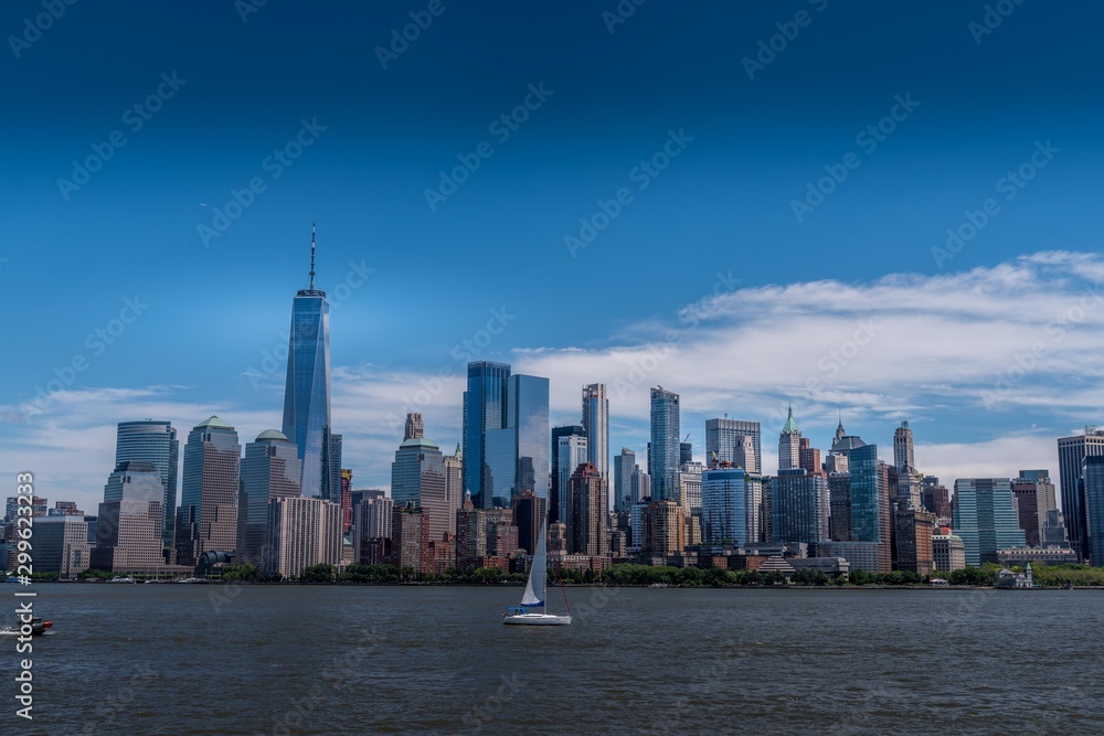 Obraz premium view of manhattan