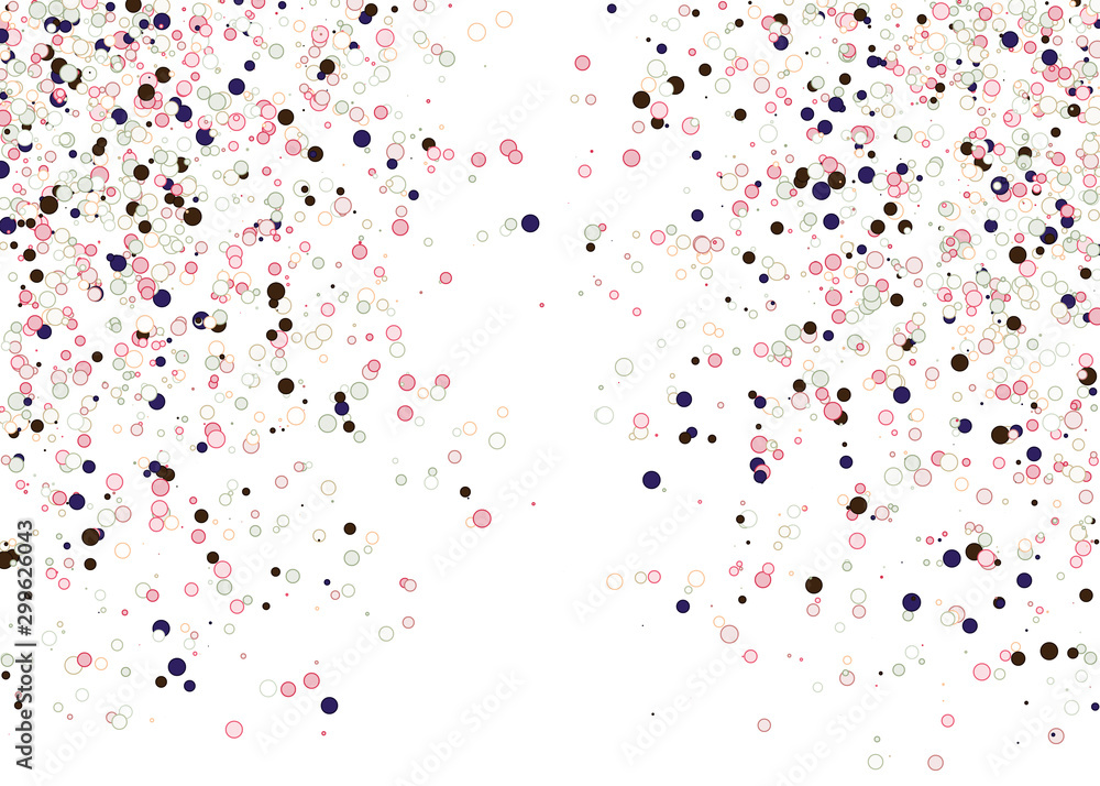 Colorful Universe Distribution Computational Generative Art background illustration