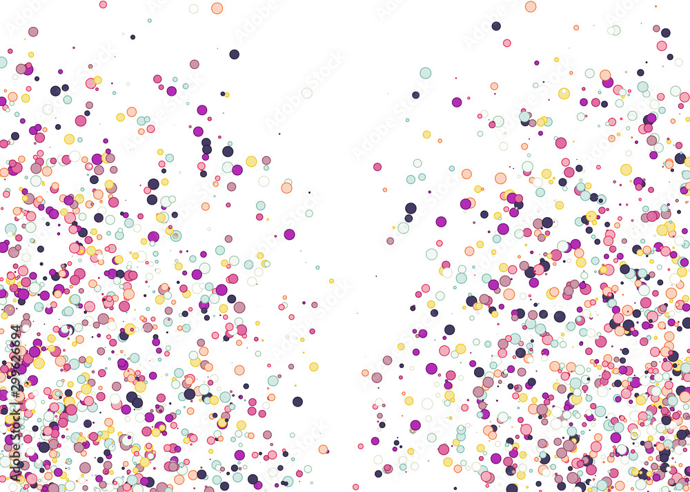 Colorful Universe Distribution Computational Generative Art background illustration