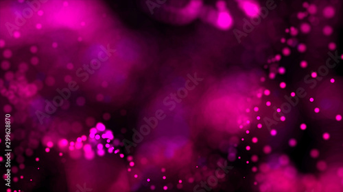 abstract colorful christmas bokeh background