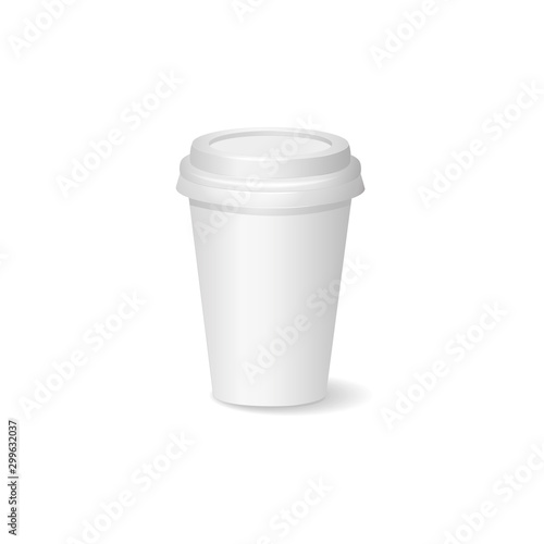 Wallpaper Mural Coffee cup ower white Torontodigital.ca