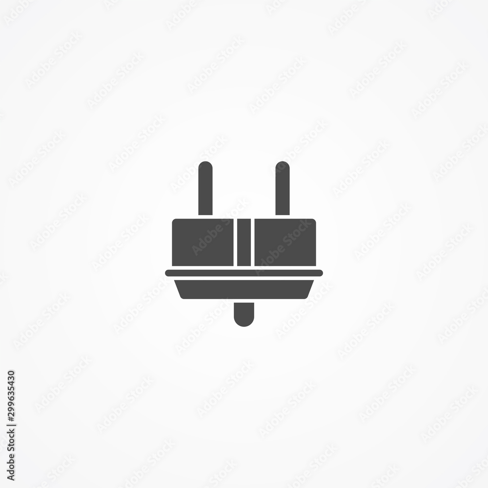 Plug vector icon sign symbol Plug vector icon sign symbol