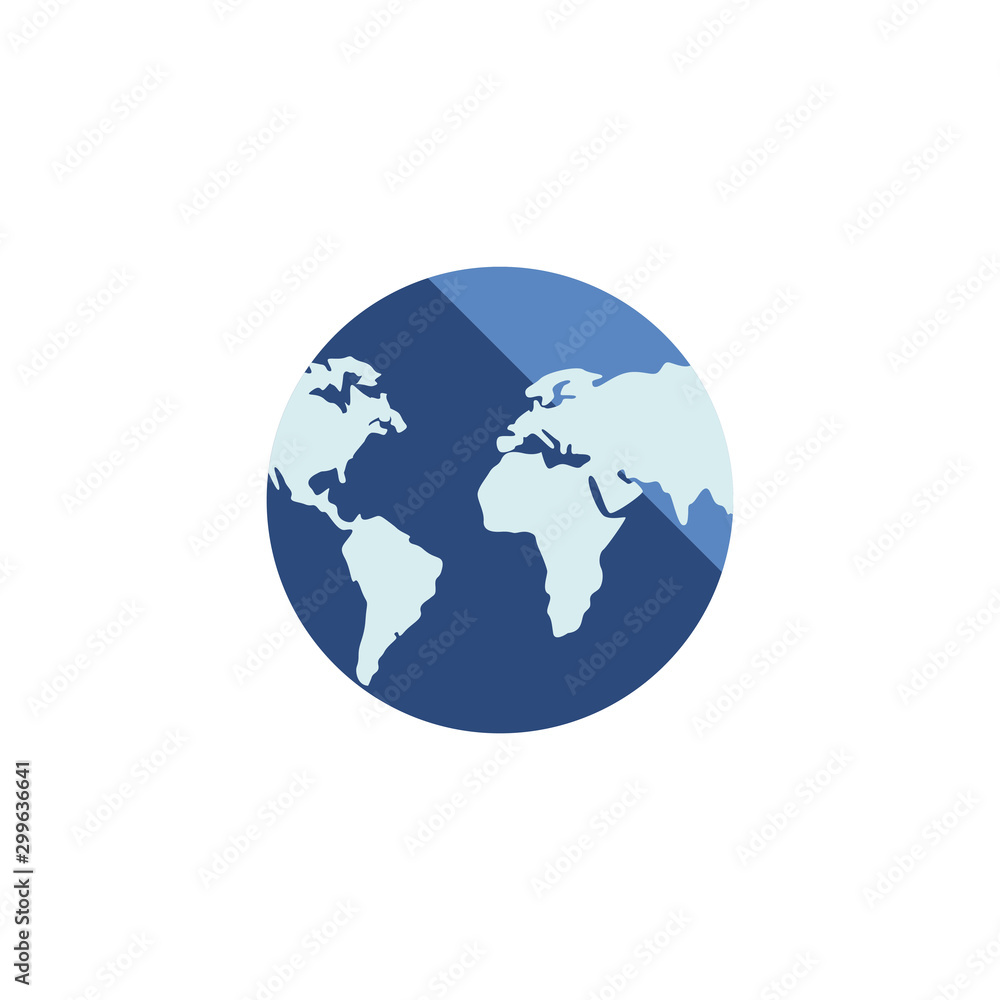 Isolated planet sphere vector design Isolated planet sphere vector design