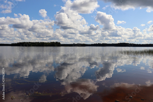 Reflection in Lake Ranuanijarvi