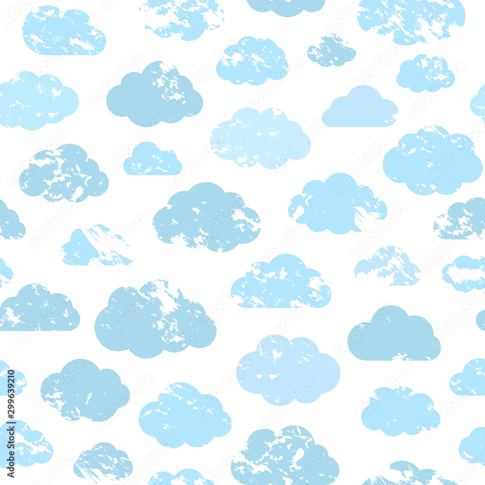 Cloud seamless pattern Cloud seamless pattern