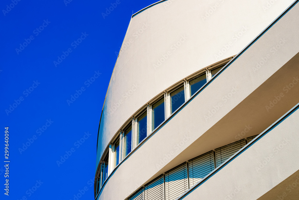 Obraz premium Business office building architecture of Modern City in Leibnitz