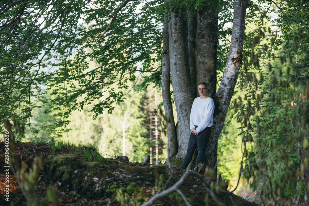 Lebensfreude im Wald