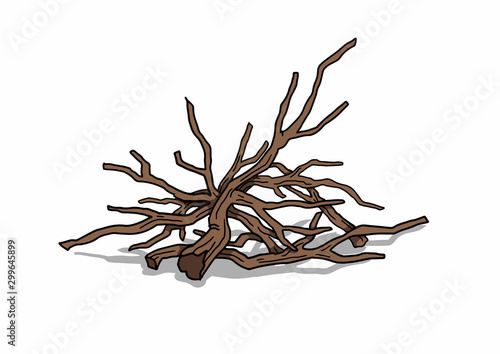 a bunch of brushwood