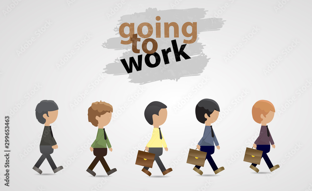 custom made wallpaper toronto digitalBusiness People Walking - Vector.Flat Business Men Going To Work Set Isolated. Side View Portrait Of A People Walking.Corporate People Concept.Cartoon Character Vector.Businessman Go To Work In Office