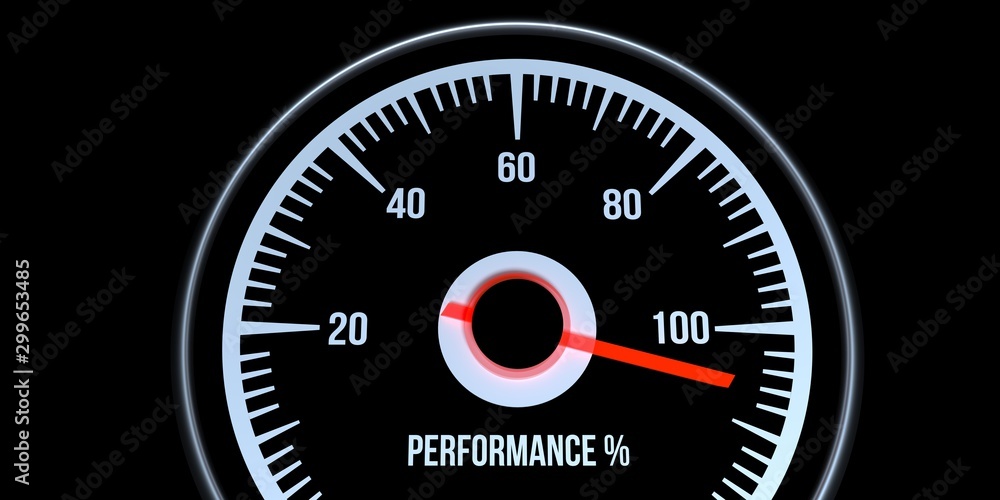High Performance Level Meter on 100% extremely detailed and realistic huge resolution 3d illustration of an indicator High Performance Level Meter on 100% extremely detailed and realistic huge resolution 3d illustration of an indicator
