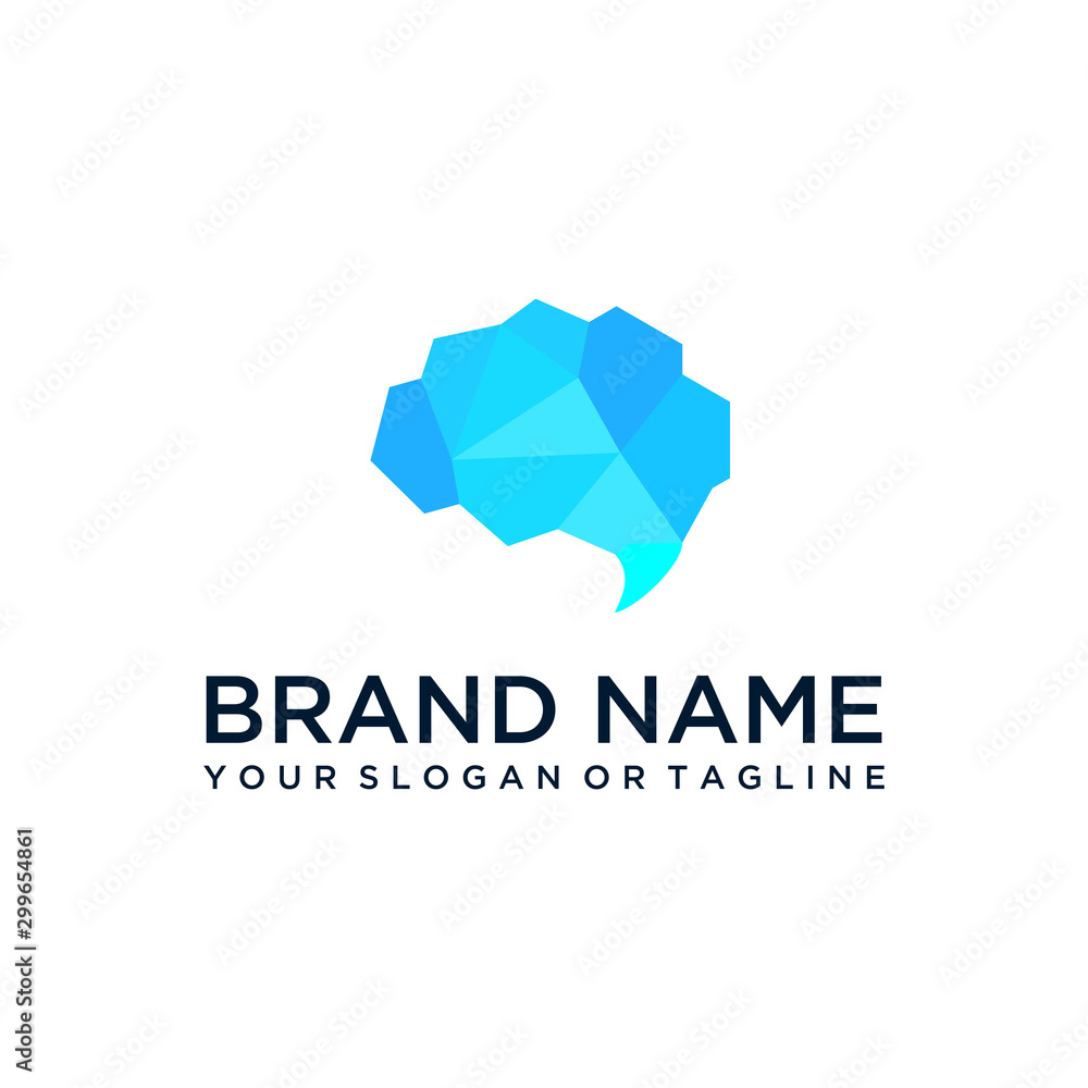 brain logo design vector brain logo design vector