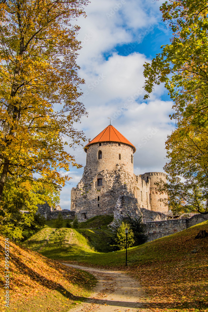 castle in autumn castle in autumn