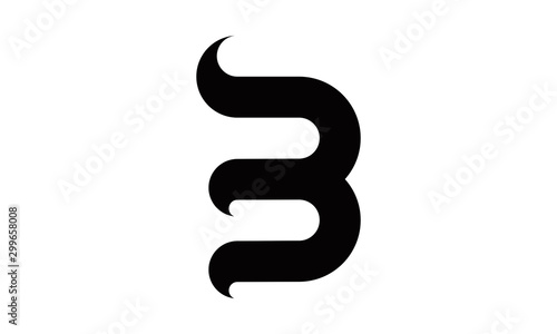 B unique alphabet logo