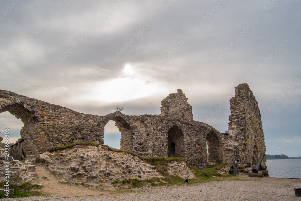 ruins of castle