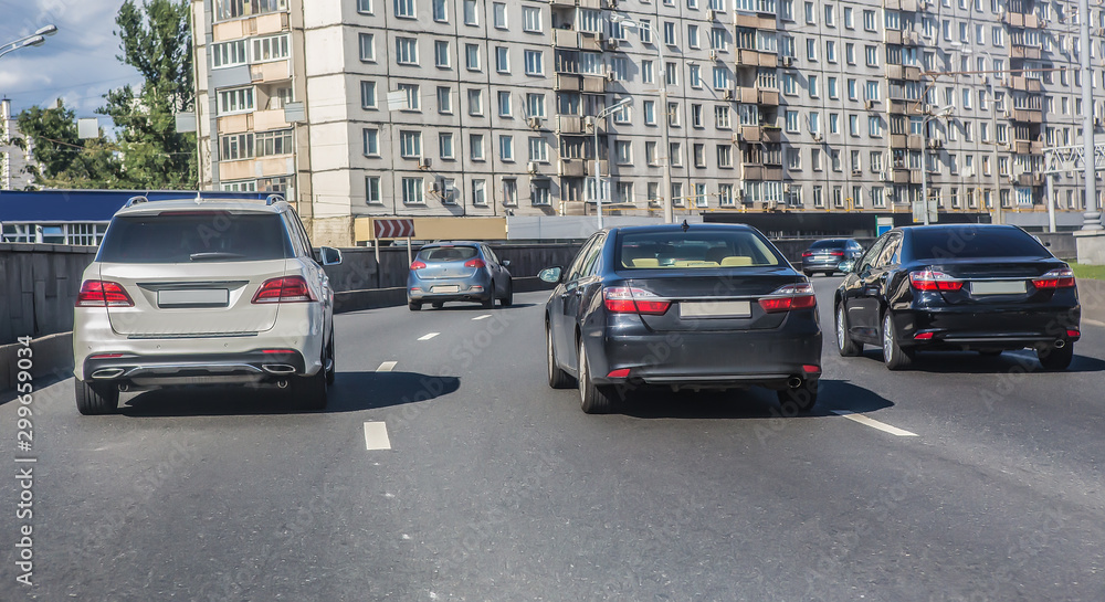 Car Traffic in a City Car Traffic in a City