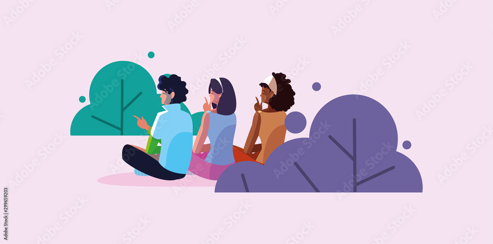 People avatars vector design People avatars vector design